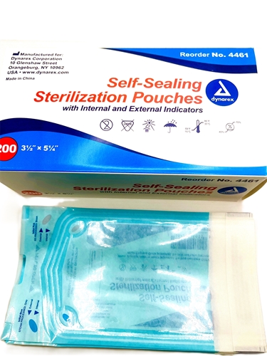 Sterile Self-Seal Pouches